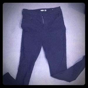 Tall black skinny jeans